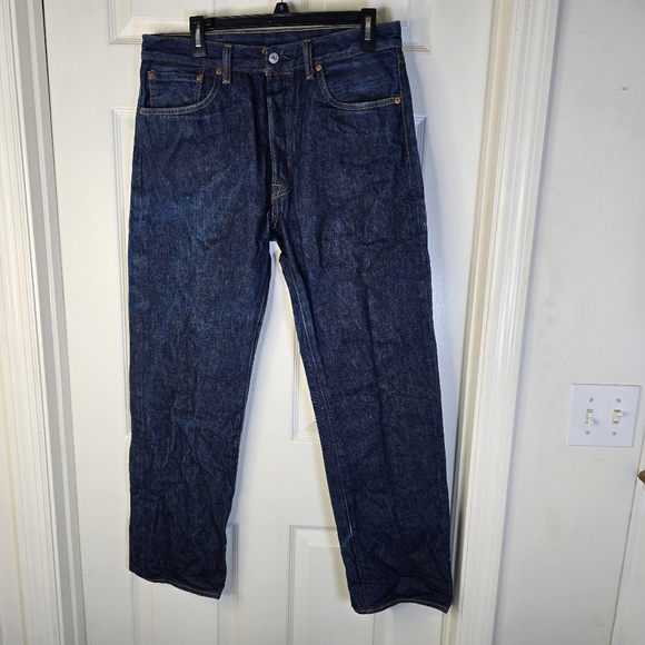 Levi's Other - Levi's 501 Button Fly NWOT‎ Men's Blue Jeans 34 X 32